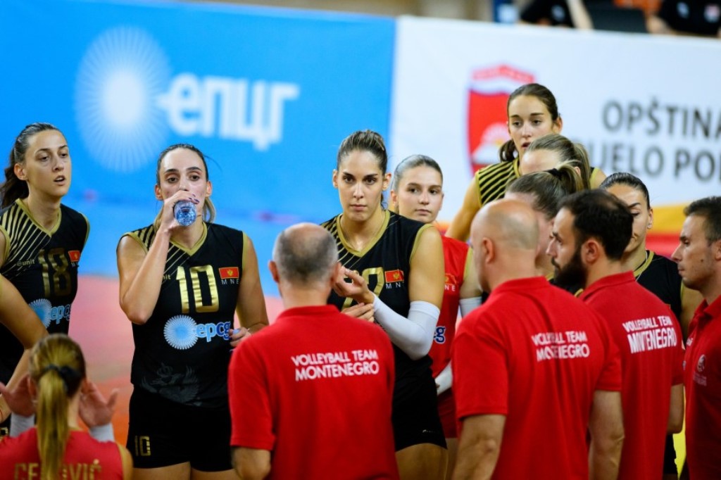 (Foto: OSCG) Poraz odbojkašica od Austrije nakon pet setova