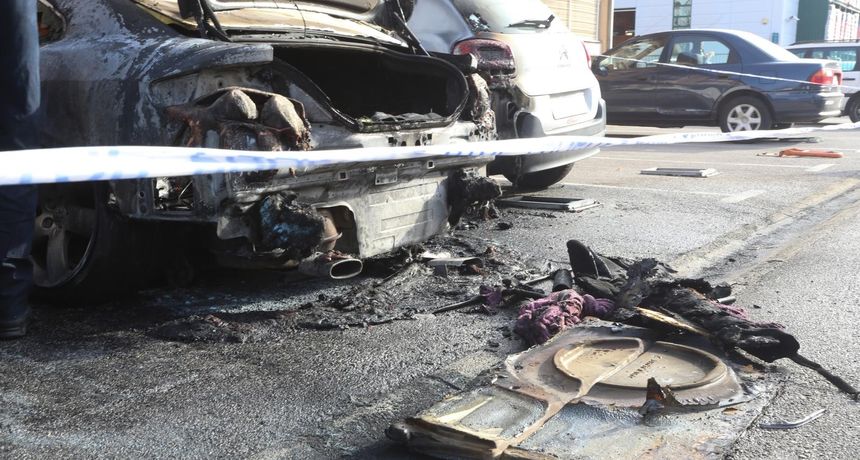 Za noć izgorjelo sedam automobila