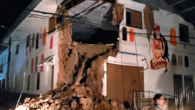 U zemljotresu u Peruu i Ekvadoru jedna osoba stradala, 26 povrijeđenih