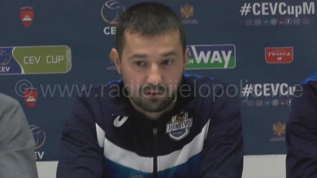 Press konferencija povodom utakmice odbojkaša Jedinstva i Novog Pazara